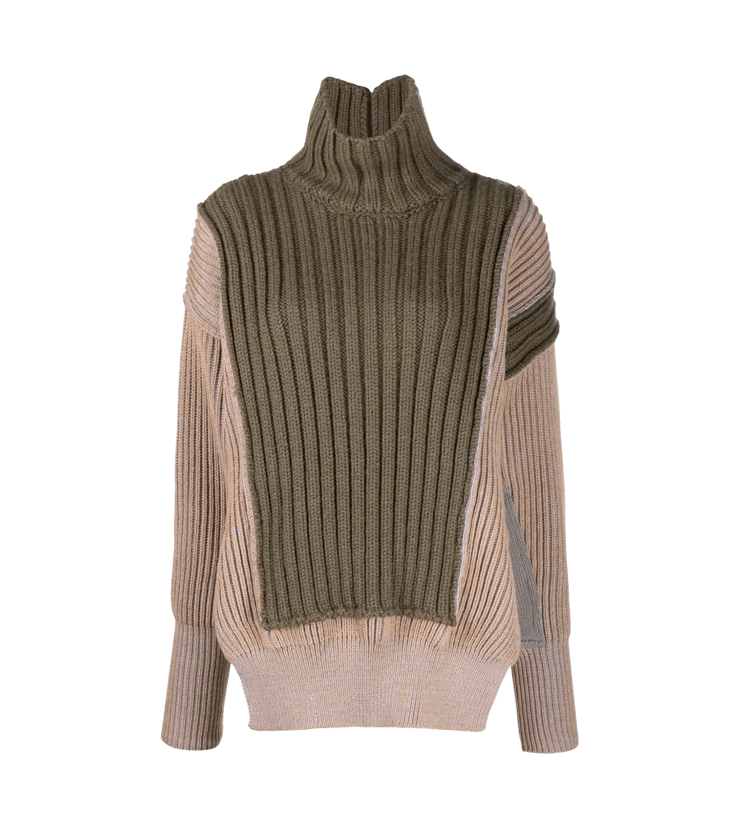 MM6 Maison Margiela - Grob gestrickter Pullover - Größe M - beige