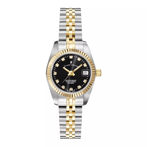 Jacques du Manoir Jacques du Manoir Inspiration Damenuhr NRO.20 Gold farbend,Silber farbend Quartz Watch