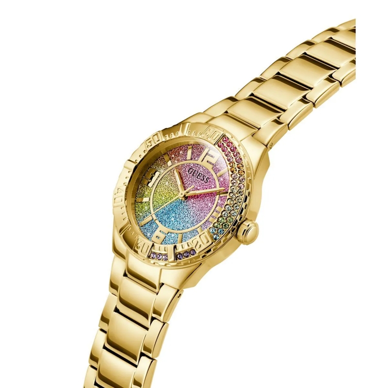 Guess Quarzuhr Quarz-Analoguhr Sangria gold(Image 6)