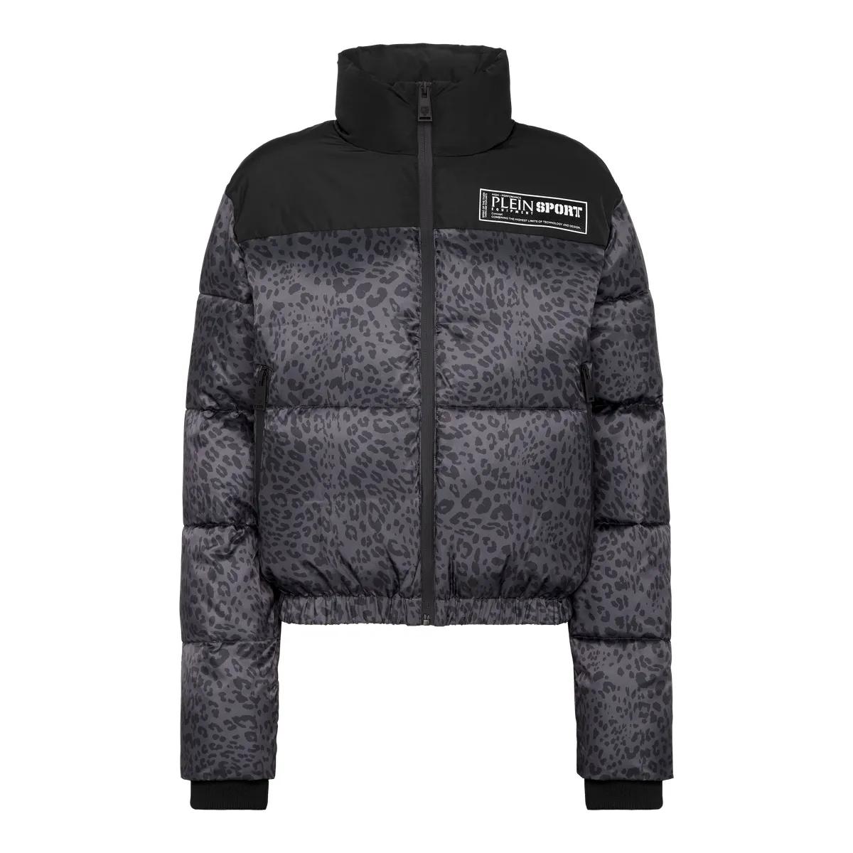 Thumbnail - Plein Sport - Daunenjacke Leopard - Größe XXL - schwarz