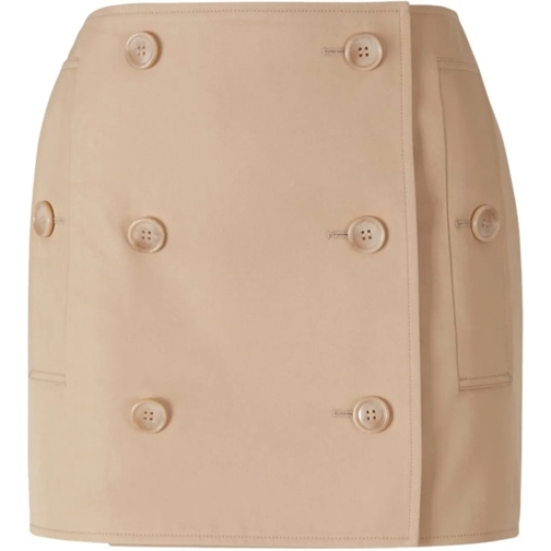 Burberry Jupes midi Mini Skirt Buttons schwarz