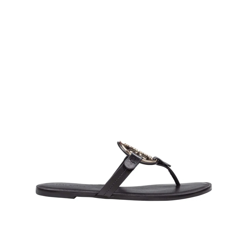 Tory Burch Sandalen Metal Miller Perfect Black/Gold(Image 2)