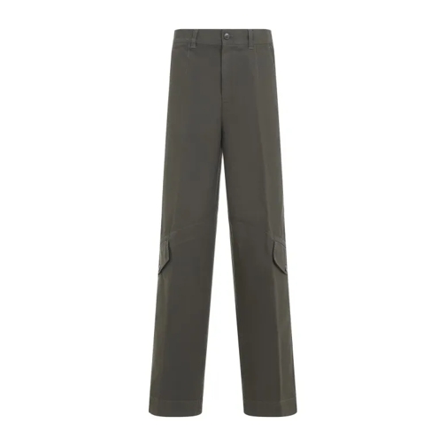 Dries Van Noten  Paxford Grey Cotton Pants Grey