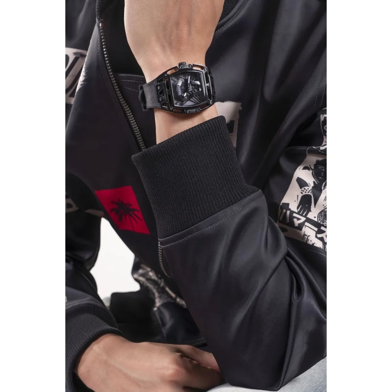 Guess Quarzuhr Quarz-Analoguhr Legend schwarz(Image 2)