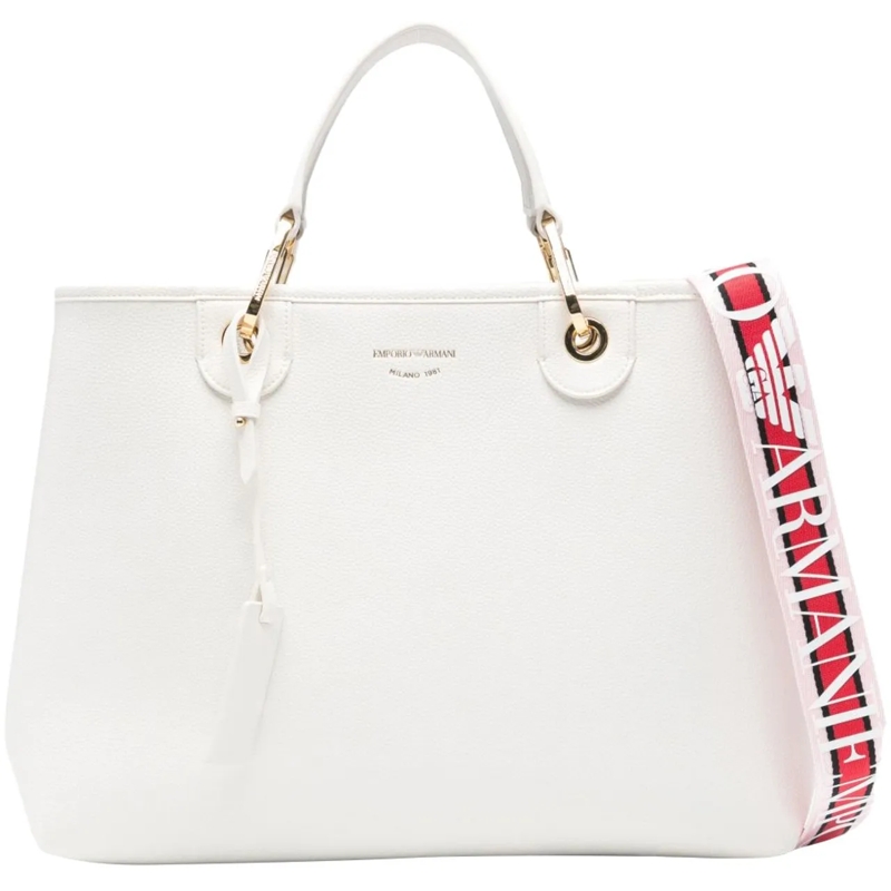 Emporio Armani Shopper Bags White weiß