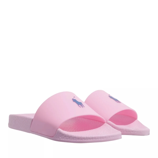 Polo Ralph Lauren Eva Pool Slide Caramel Pink/Blue Slide