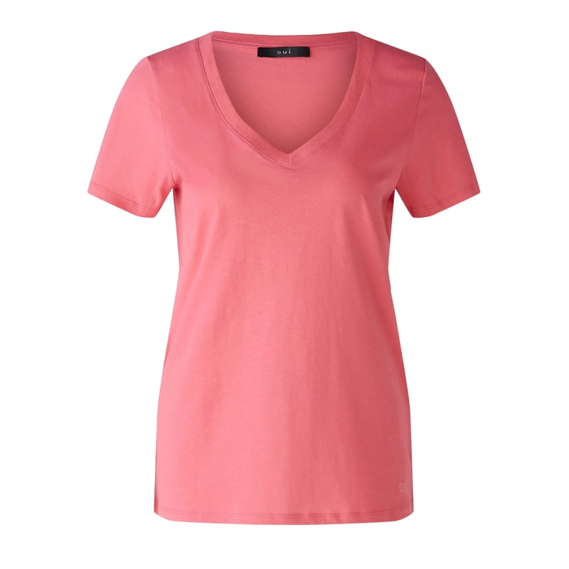 Oui T-Shirt T-Shirt CARLI pink