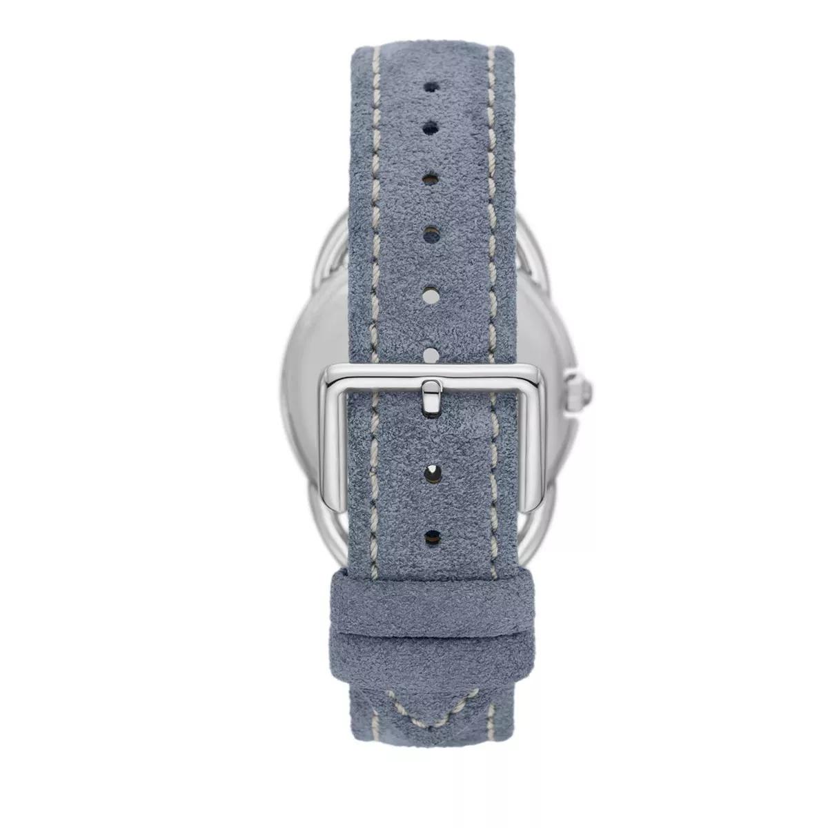 Tory Burch The Miller Dreizeigeruhr aus blauem Leder Blue | Quartz