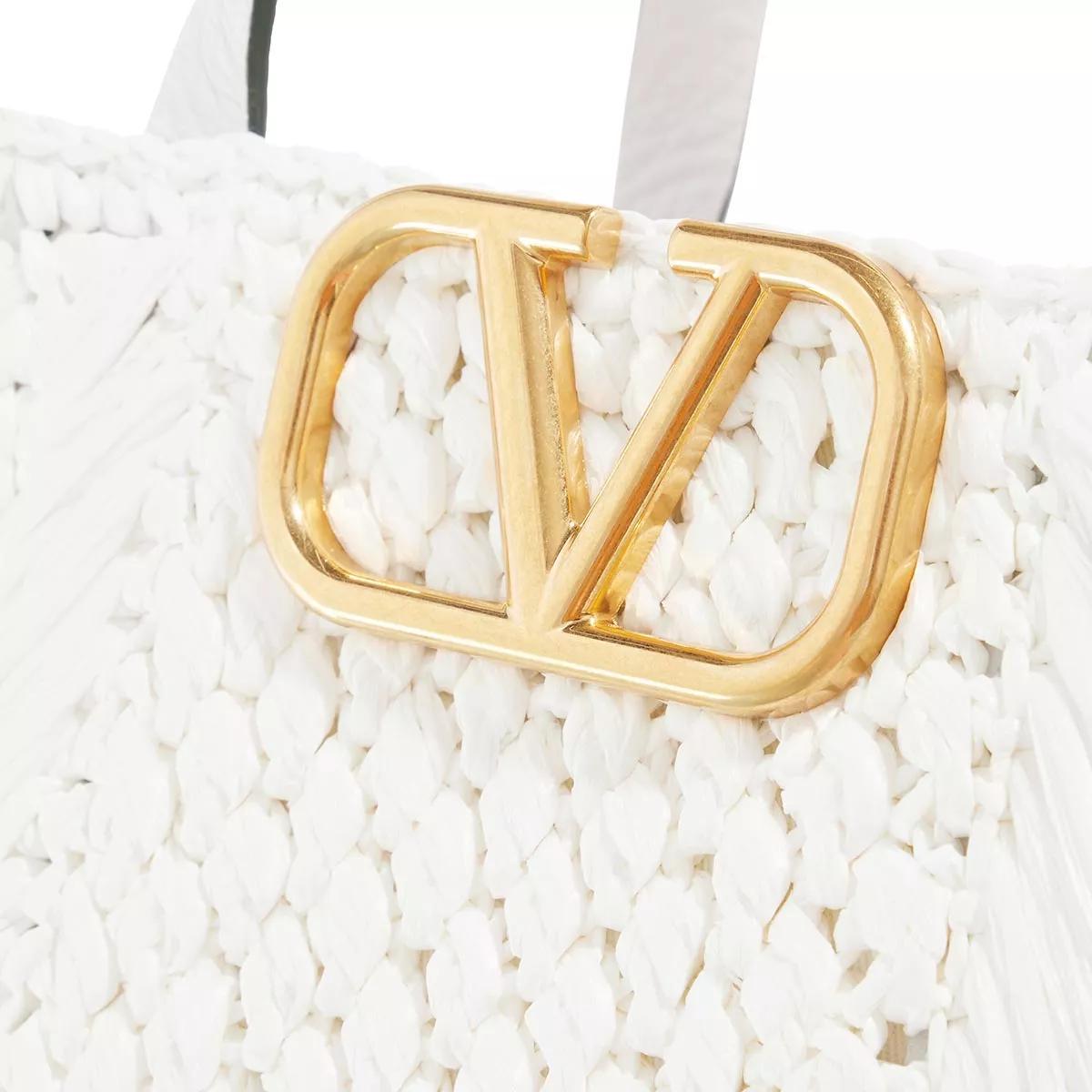 Valentino deals raffia bag
