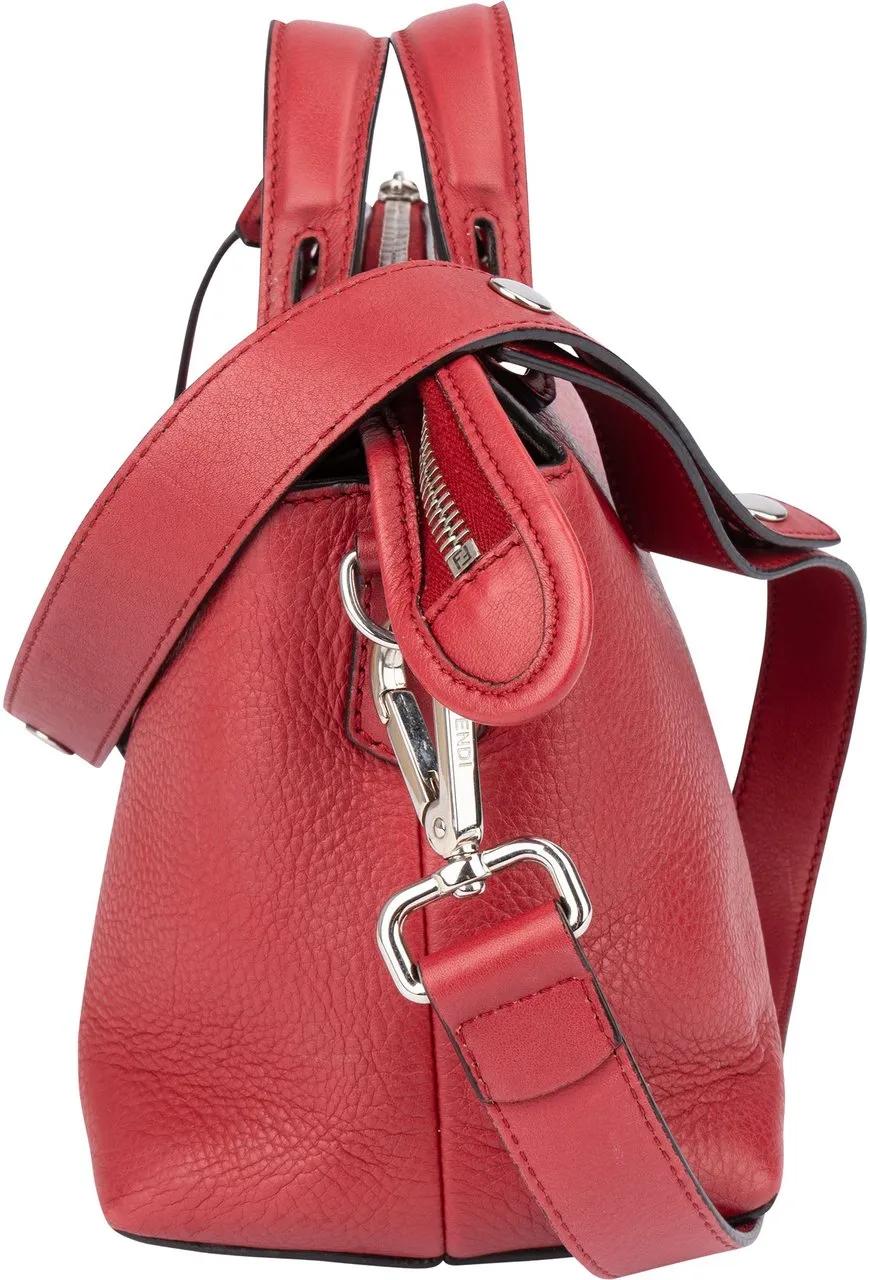 Thumbnail - Fendi Crossbody Bags - Fendi Red Leather By The Way Handbag - Gr. unisize - in Rot - für Damen