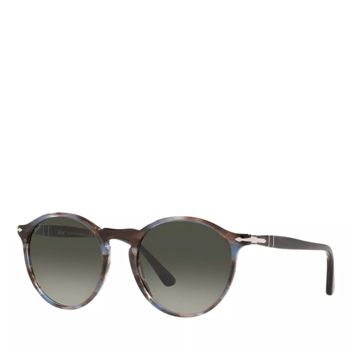 Persol Sunglasses 0PO3285S Striped Blue Sonnenbrille