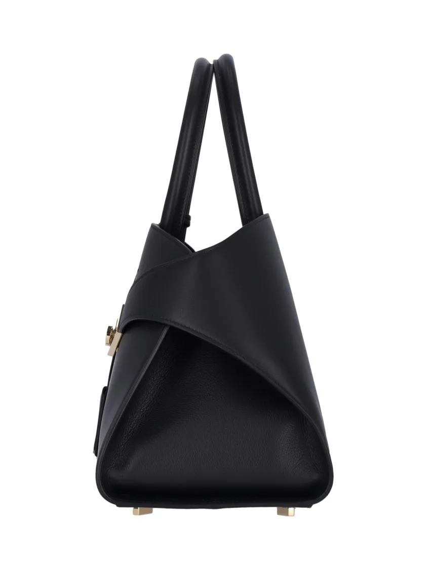 Thumbnail - Salvatore Ferragamo Hobo Bags - Hug' Medium Handbag – Black - Gr. unisize - in Schwarz - für Damen