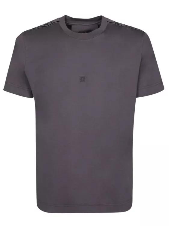 Givenchy Heren 4G-Motif T-Shirt Grijs grau T-shirt