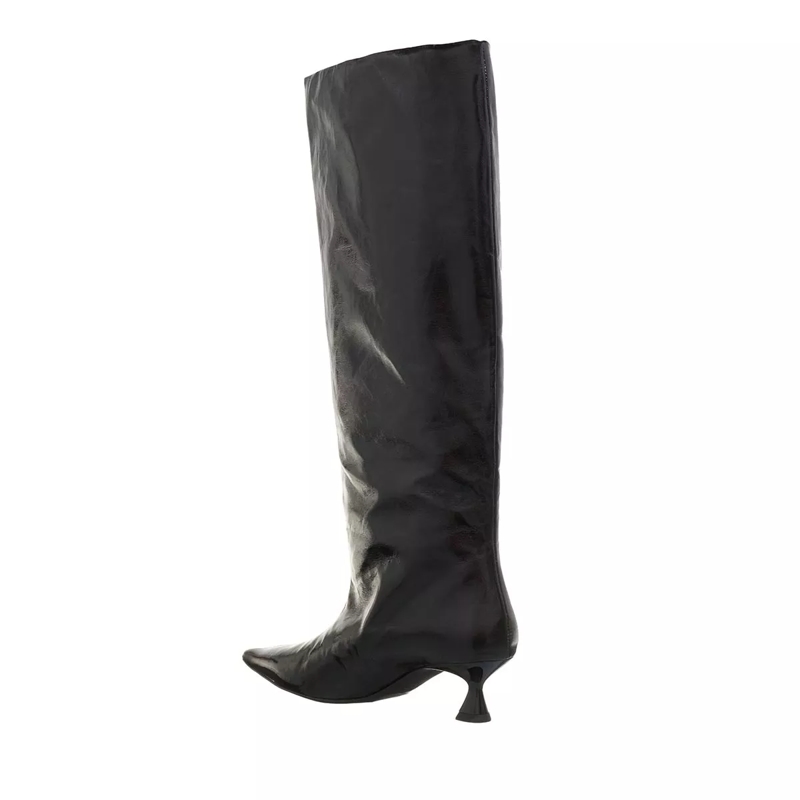GANNI Stiefel Soft Slouchy High Shaft Boot Naplack(Image 2)