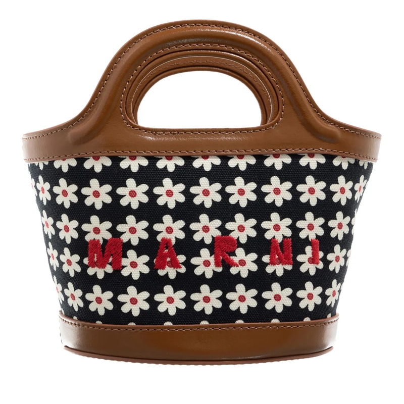 Marni Mini sac Tropicalia Micro Red/White/Black