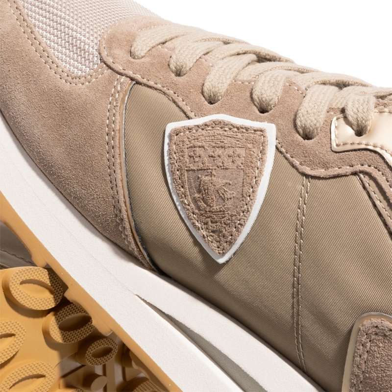 Philippe Model Low-Top-Sneaker Sneaker Tropez Haute Low Hellbraun(Image 2)