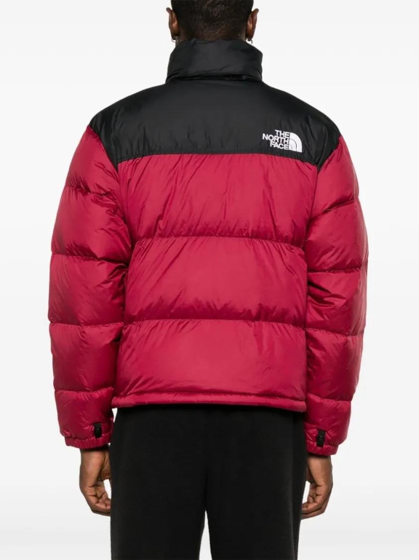 The North Face Down Jacket With Logo Red Daunenjacken
