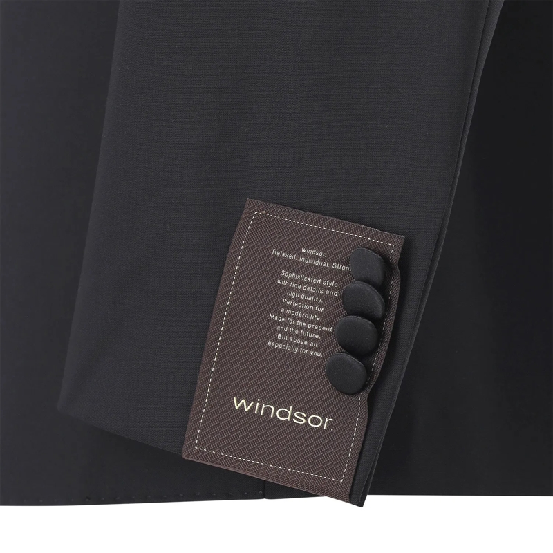 windsor. Anzugjacke Smoking-Sakko Timo schwarz(Image 4)