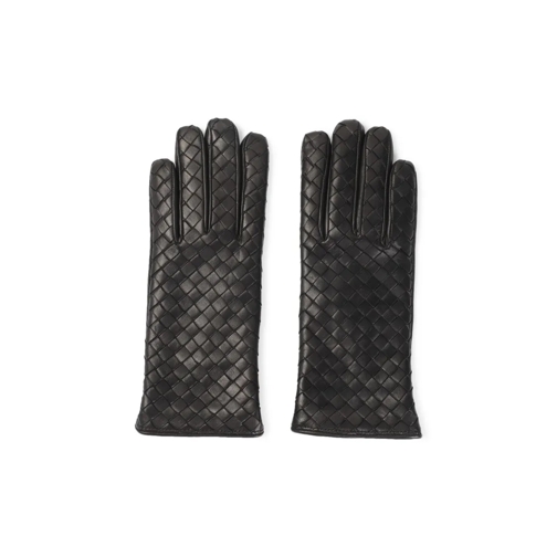 Bottega Veneta Intrecciato Gloves Black Handske