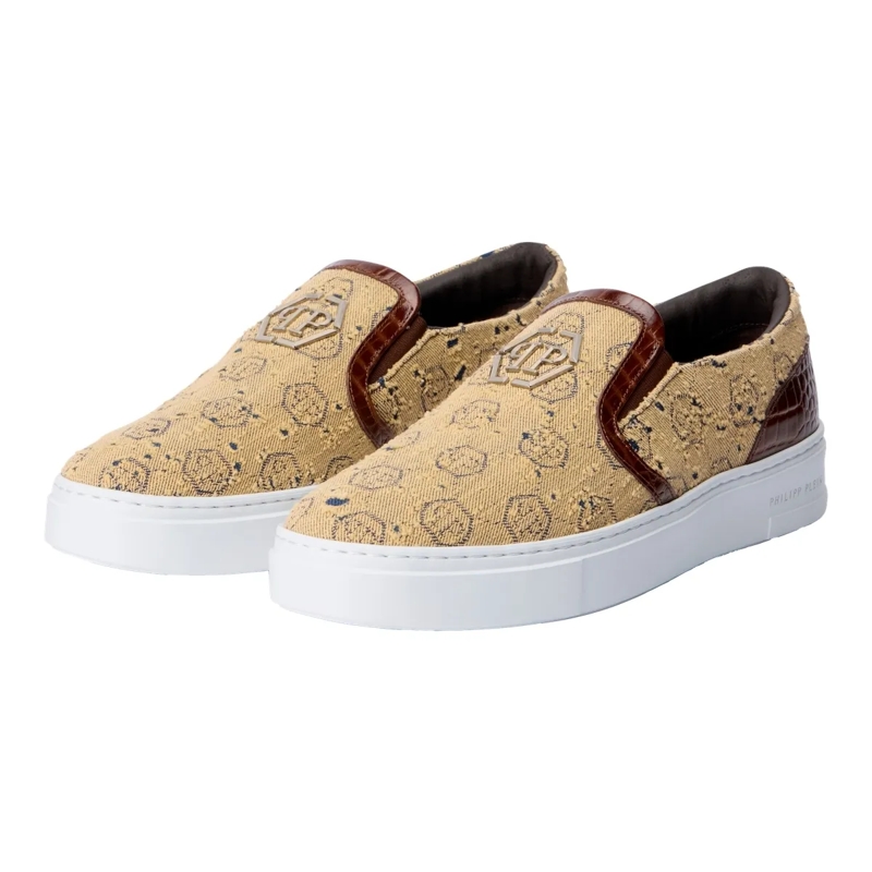Philipp Plein Low-Top-Sneaker Warum sollte man in seiner Freizeit auf Eleganz ve braun