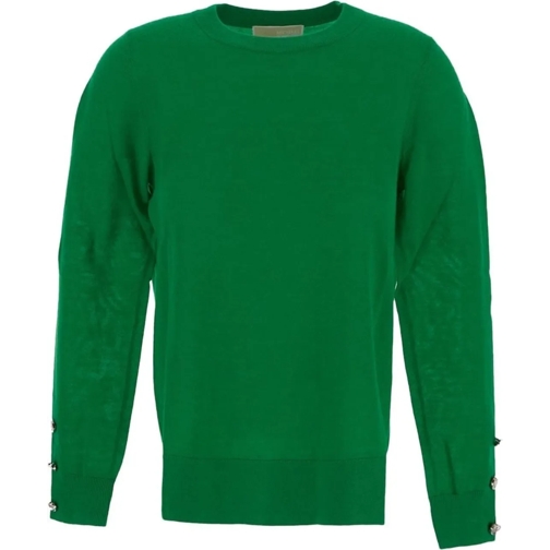 MICHAEL Michael Kors Truien Wool Sweater grün