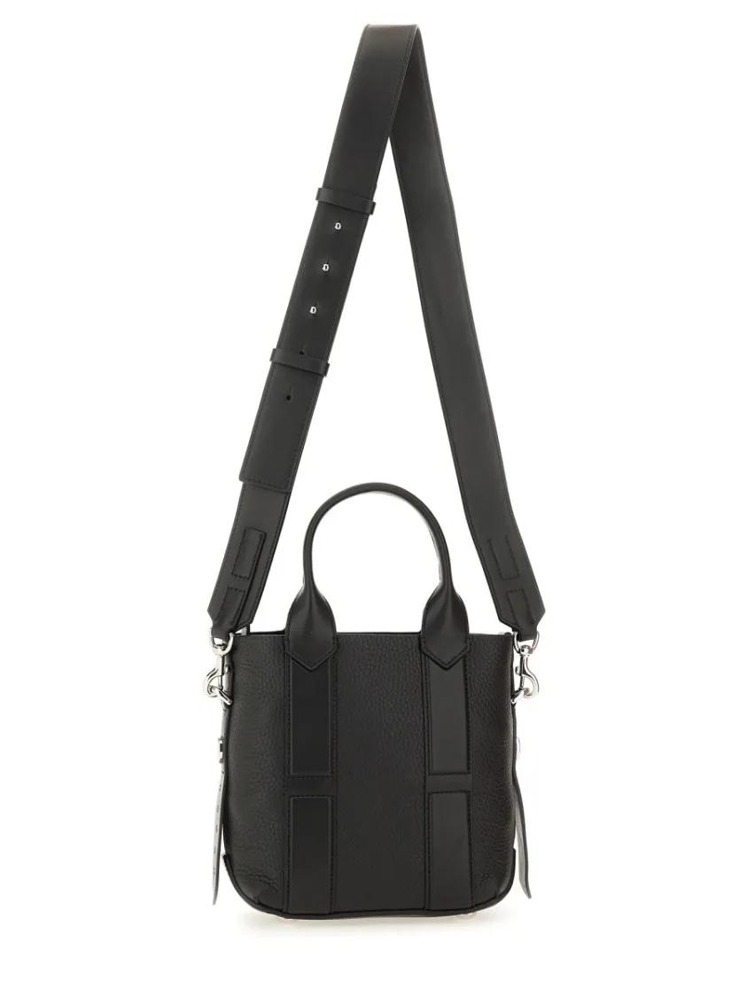 Hogan Shoppers & Totes Small "Shopping Script" Bag in zwart