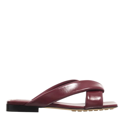 Bottega Veneta Slide Riva Mules Barolo