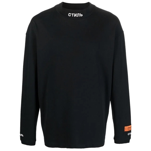 Heron Preston  Ctnmb Logo Turtleneck T-shirt schwarz