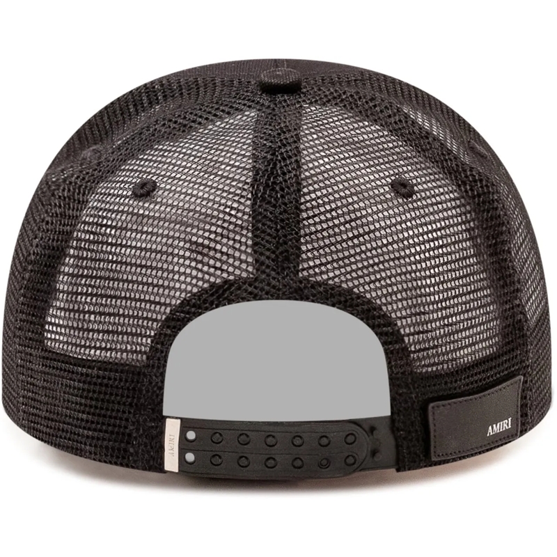 Amiri  Cappello Trucker con Logo Ricamato schwarz(Image 3)