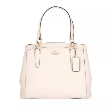 Coach Minetta Crossbody Tote Bag Leather White Tote