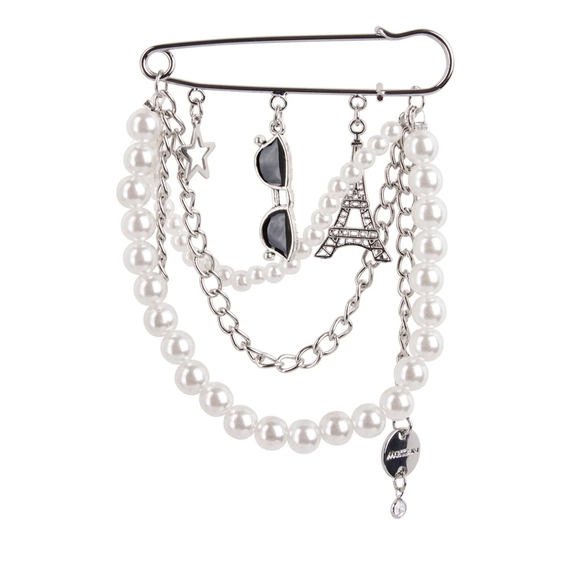Marc Cain Broche Brosche silver