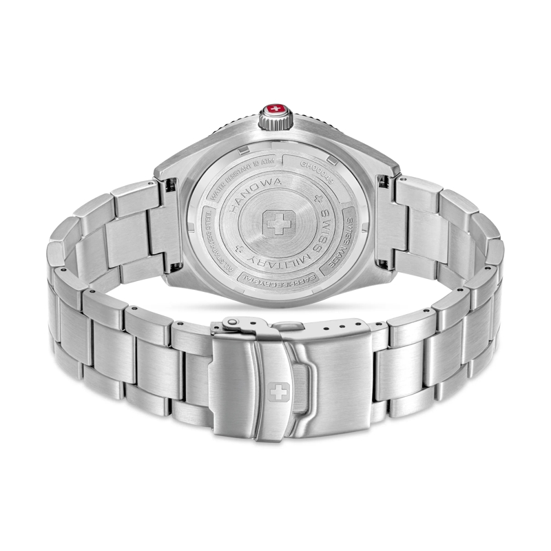 Swiss Military Hanowa Quarzuhr Quarzuhr Afterburn Chrono- Anzeige: 3 + 3 Zeiger schwarz(Image 3)