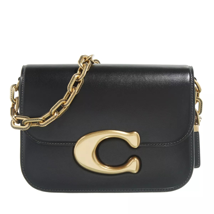 Coach black and gold on sale bag