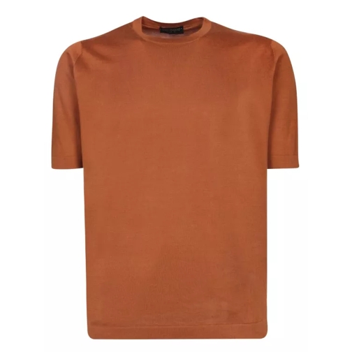 Dell'oglio Short Sleeve T-Shirt Brown 