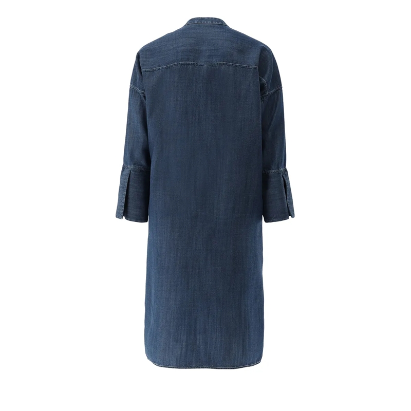 VAN LAACK Maxikleid Kleid Modern Fit Dessiniert dunkel-blau (Image 6)