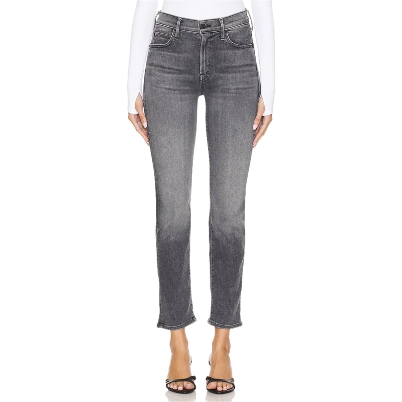 Mother Jeans à jambe droite Magic Eight Bau schwarz
