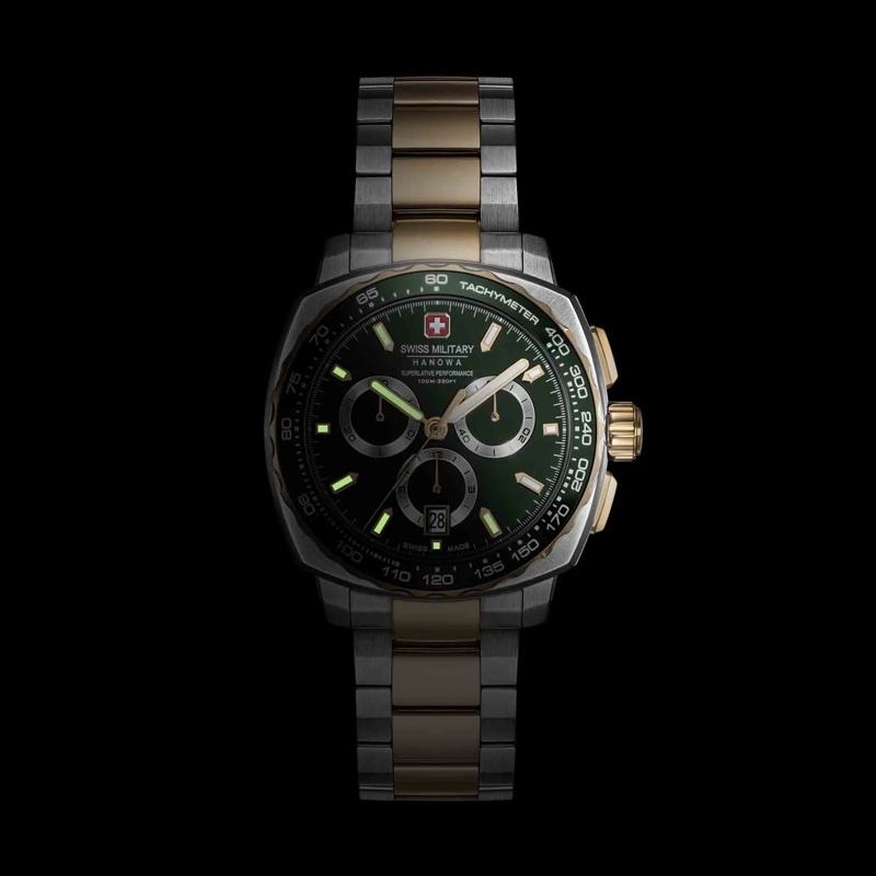 Swiss Military Hanowa Automatikuhr Quarzuhr Speedwell gold(Image 6)