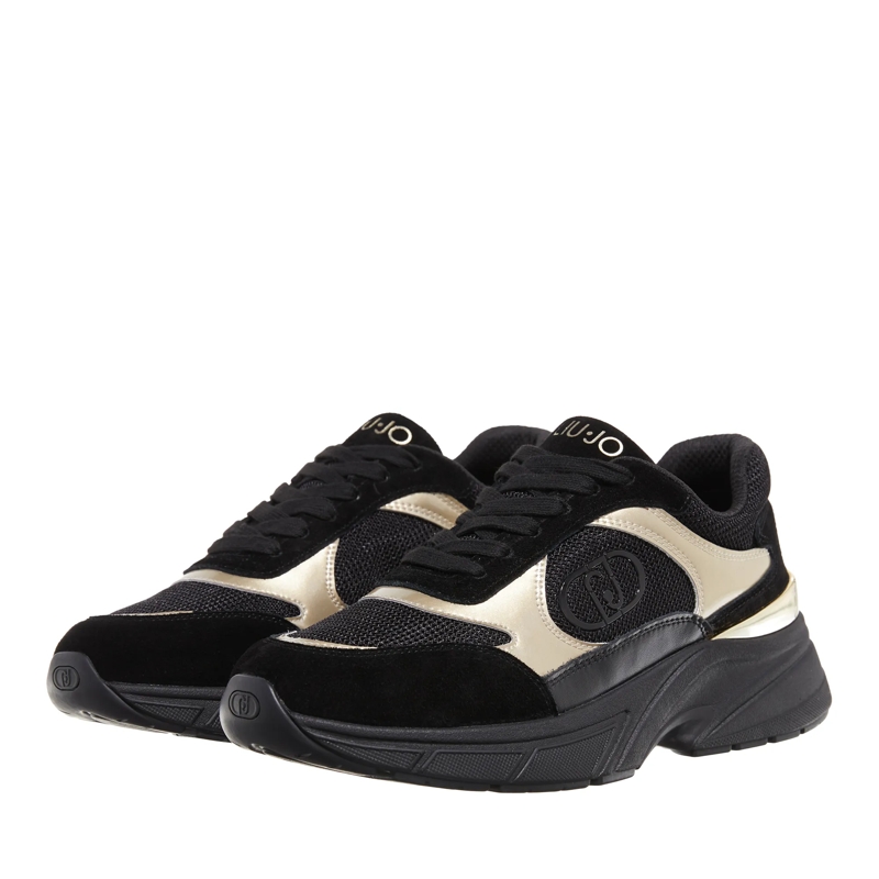 LIU JO Low-Top-Sneaker LJ01 01 Black/Light Gold(Image 3)
