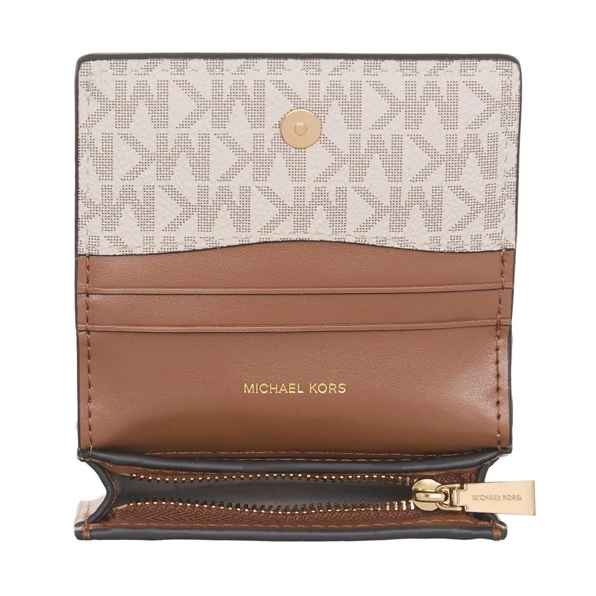 Thumbnail - Michael Kors Portemonnaie - Sm Compact Wallet - Gr. unisize - in Beige - für Damen