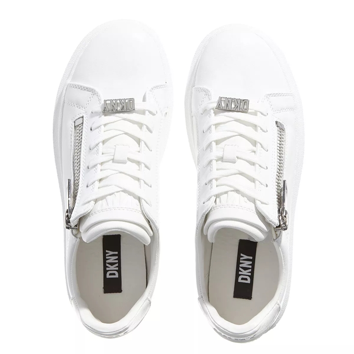 Dkny cheap sneakers white