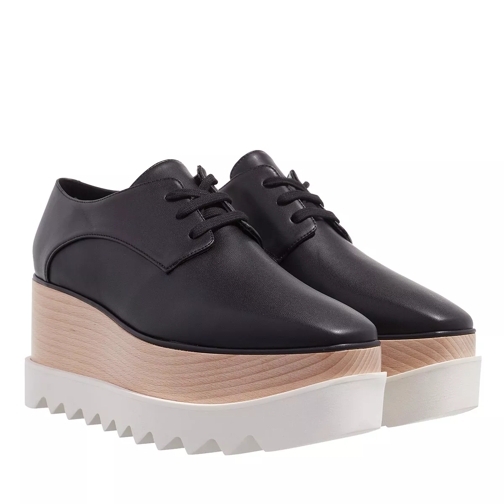 Stella McCartney Elyse Platform Shoes Black Plateau Sneaker