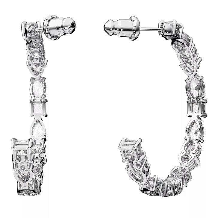 Swarovski tennis hoop deals earrings