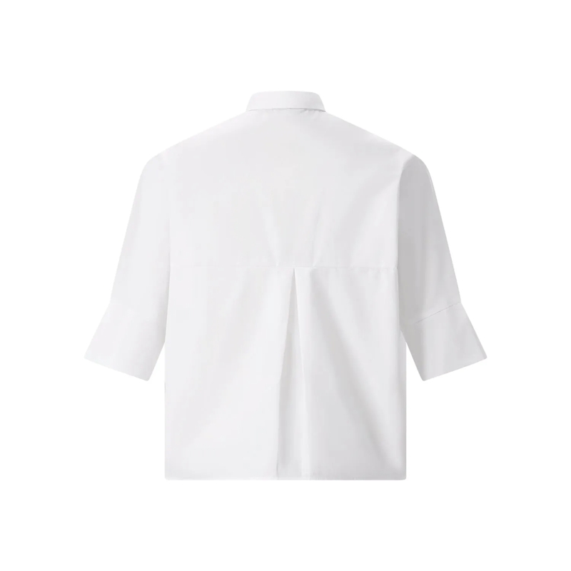 Blooming Bluse Kurzarm-Hemdbluse Como weiß(Image 2)