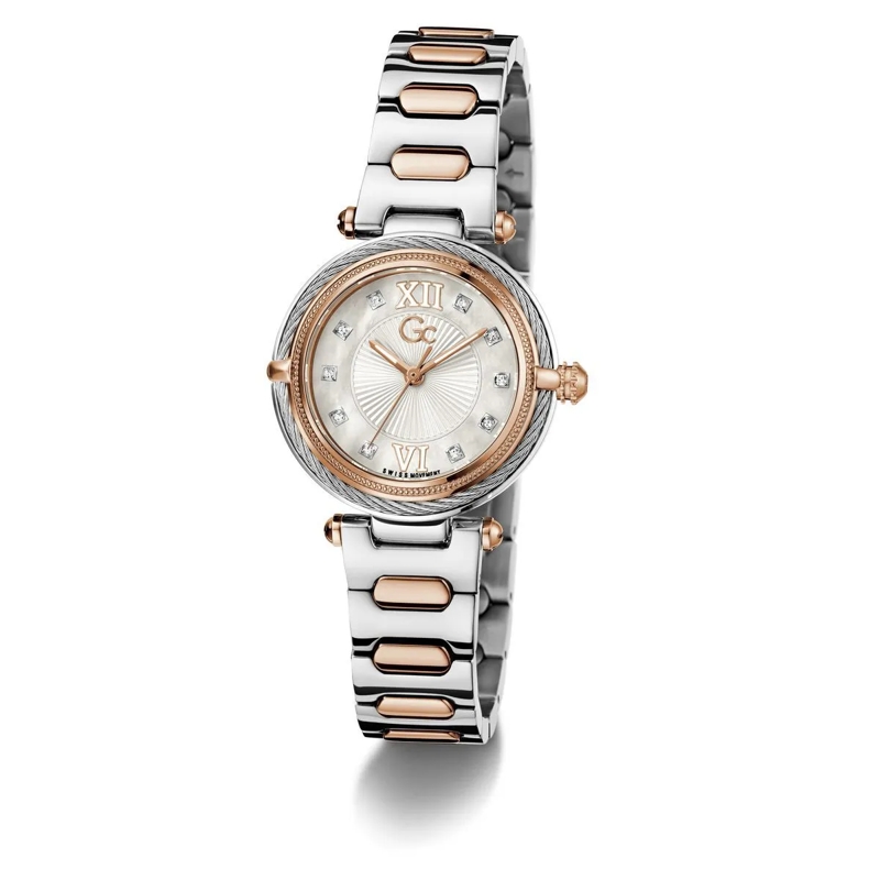 GC Quarzuhr Quarz-Analoguhr Gc Vogue Cable Mini rose(Image 3)