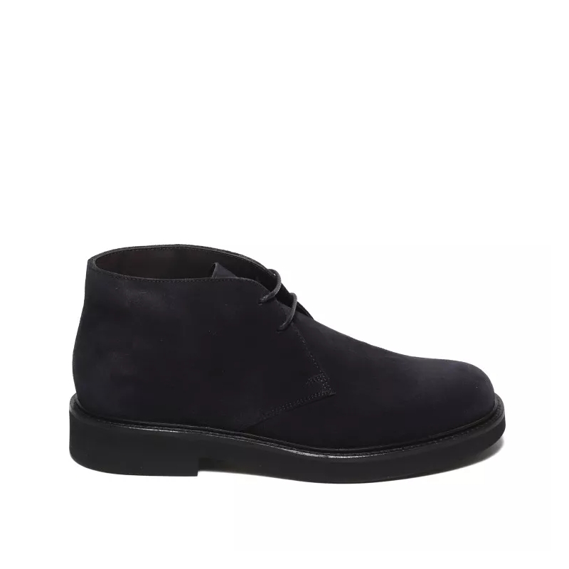 Rossano Bisconti Enkele laarsjes Blue Suede Ankle Boot Blue
