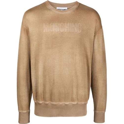 Moschino  Sweaters Brown schwarz