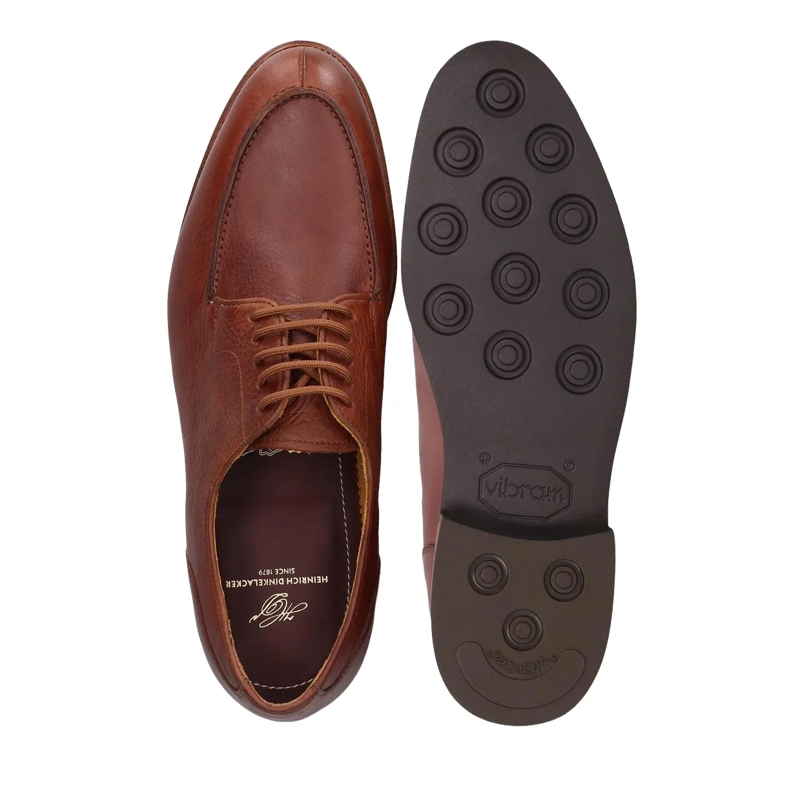 Heinrich Dinkelacker Chaussures à lacets Schnürer Genf Norweger N mittel-braun(Image 4)