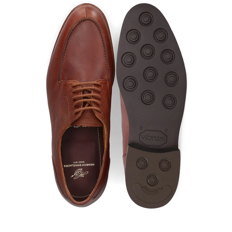 Heinrich Dinkelacker Veterschoenen Schnürer Genf Norweger N mittel-braun(Image 4)