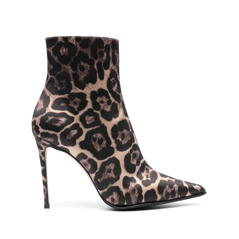 Le Silla Laarzen Ankle-Length Calf Leather Boots Black