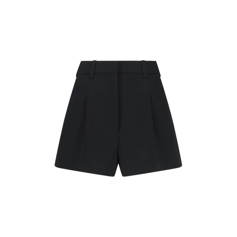 Givenchy Casual Shorts Wool Shorts – Black Black